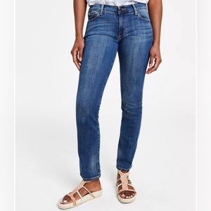 Lucky Mid Rise Straight Jeans
